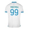 Maillot de Supporter Olympique de Marseille MBEMBA 99 Domicile 2023-24 Pour Homme